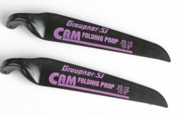 1336.25.12 Klappluft-Blätter 10x5" CAM F-PROP
